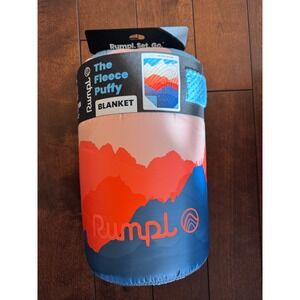 RUMPL ORIGINAL FLEECE PUFFY 1 PERSON BLANKET 52x75 Teton Glow MSRP $140‎